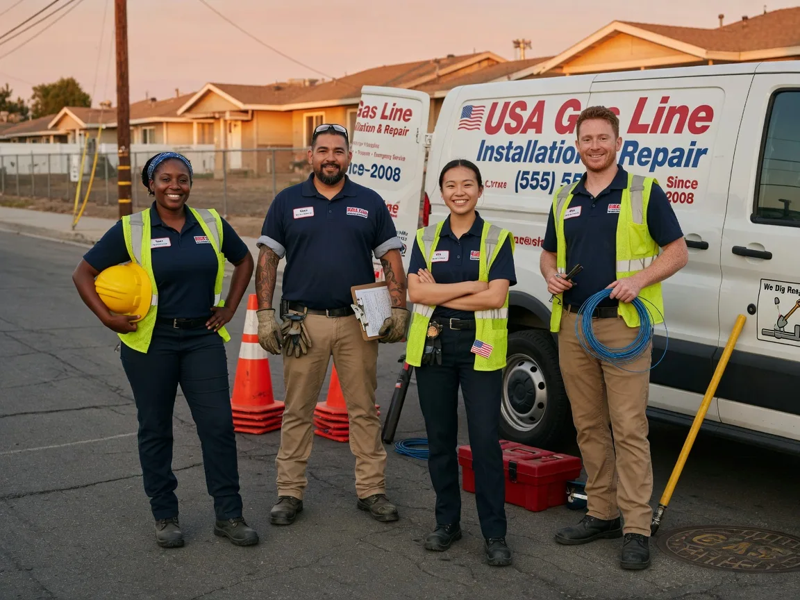 Gas Line Installation company in Ovett, MS